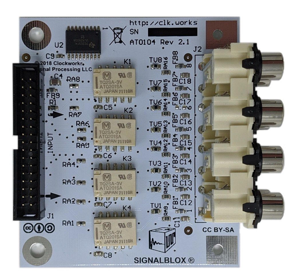 RCA output module